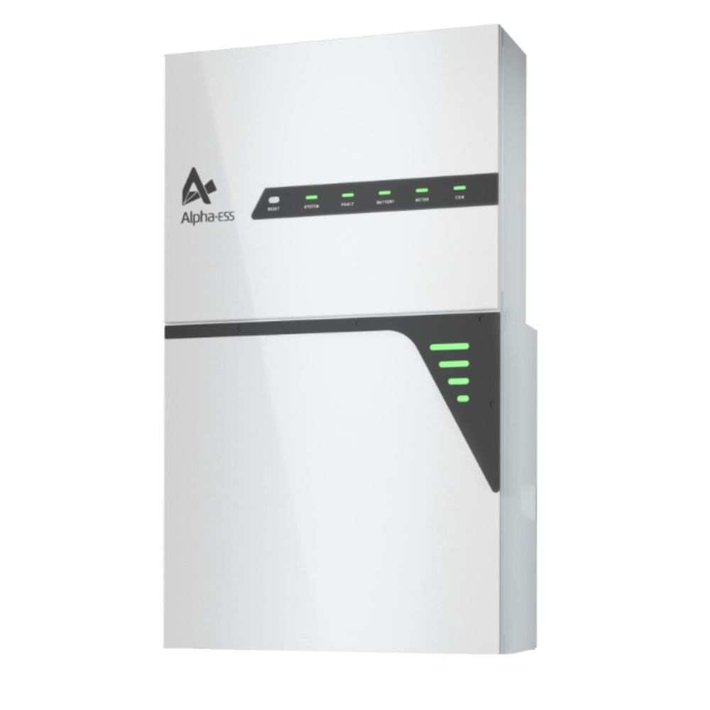 AlphaESS SMILE-Hi5 Set Hybrid-Stromspeicher (1-phasig) - 5 kW-Hybridwechselrichter - 4,8 kWh Akku